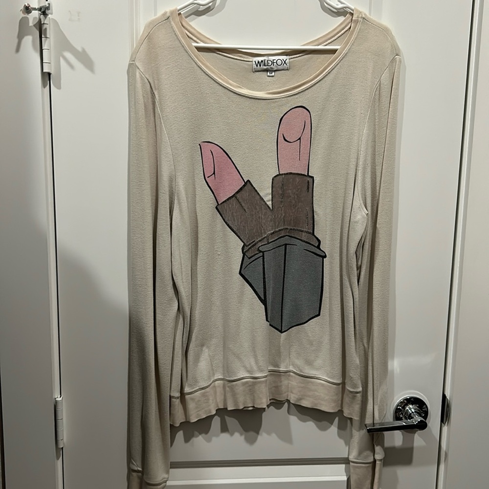Wildfox baggy beach jumper